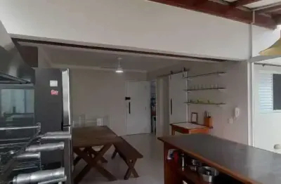 Cobertura com 3 quartos à venda na rua doutor júlio prestes de albuquerque, balneário cidade atlântica, guarujá, 135 m2 por r$ 495.000