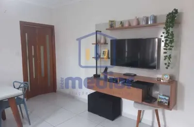 Apartamento com 2 quartos à venda na rua carlos gomes, campo grande, santos, 94 m2 por r$ 550.000