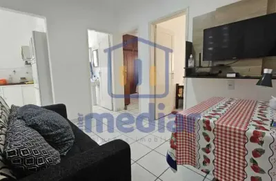 Apartamento com 2 quartos à venda na avenida bartolomeu de gusmão, boqueirão, santos, 45 m2 por r$ 399.000