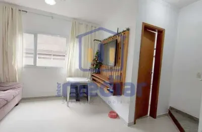 Casa em condomínio fechado com 2 quartos à venda na rua do túnel, centro, são vicente, 91 m2 por r$ 380.000