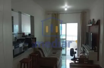 Apartamento com 1 quarto à venda na avenida juscelino kubitschek de oliveira, vila caiçara, praia grande, 53 m2 por r$ 350.000