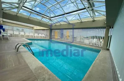 Flat com 3 quartos à venda na rua santos, pitangueiras, guarujá, 113 m2 por r$ 603.000