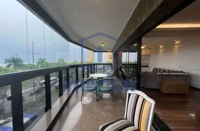 Apartamento com 3 quartos à venda na avenida presidente wilson, pompéia, santos, 252 m2 por r$ 3.000.000