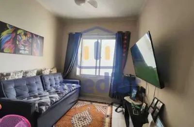 Apartamento com 1 quarto à venda na avenida presidente wilson, josé menino, santos, 55 m2 por r$ 370.000