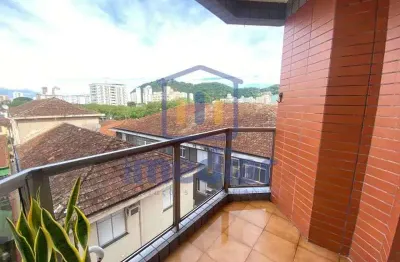 Apartamento com 2 quartos à venda na rua álvares cabral, vila belmiro, santos, 73 m2 por r$ 379.000