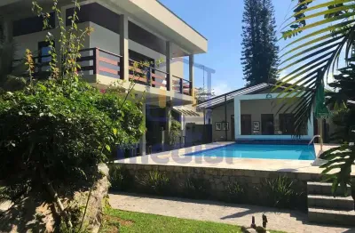 Casa em condomínio fechado com 6 quartos à venda na rua adília carneiro, balneario praia do perequê, guarujá, 600 m2 por r$ 1.690.000