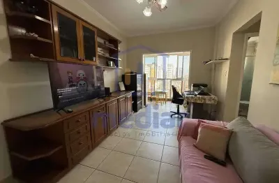 Apartamento com 1 quarto à venda na rua mém de sá, centro, são vicente, 56 m2 por r$ 270.000