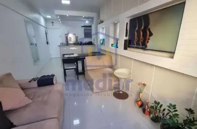 Apartamento com 2 quartos à venda na avenida santa maria, vila júlia, guarujá, 70 m2 por r$ 330.000