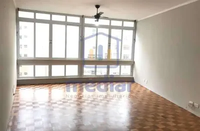 Apartamento com 3 quartos para alugar na rua carlos afonseca, gonzaga, santos, 140 m2 por r$ 5.990