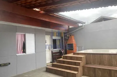 Casa em condomínio fechado com 2 quartos à venda na rua doze, vila zilda, guarujá, 60 m2 por r$ 330.000