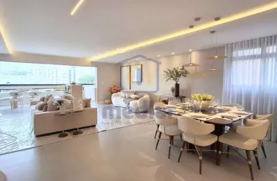Apartamento com 4 quartos à venda na rua minas gerais, boqueirão, santos, 240 m2 por r$ 2.760.000