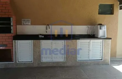Apartamento com 1 quarto à venda na rua josé silva figueiredo, jardim três marias, guarujá, 60 m2 por r$ 270.000