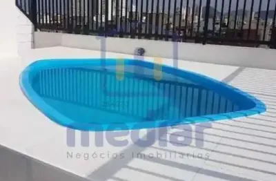 Cobertura com 3 quartos à venda na rua doutor fernando nascimento, balneário cidade atlântica, guarujá, 200 m2 por r$ 580.000