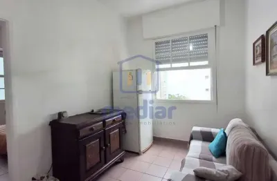 Apartamento com 1 quarto à venda na avenida doutor epitácio pessoa, embaré, santos, 33 m2 por r$ 289.000
