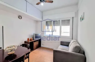 Apartamento com 1 quarto à venda na avenida bartolomeu de gusmão, embaré, santos, 40 m2 por r$ 329.500