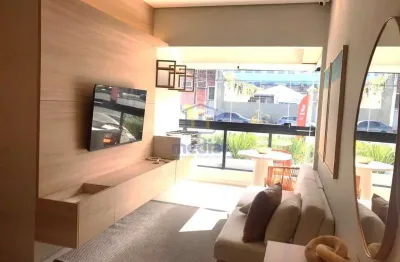 Apartamento com 2 quartos à venda na rua visconde de são leopoldo, centro, santos, 47 m2 por r$ 295.000