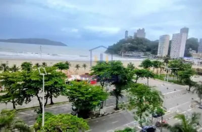 Apartamento próximo do Ilha Porchat, 4 dormitórios, 223 m2, totalmente de frente para o mar.