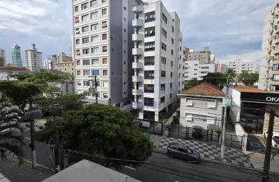 Apartamento 2 Dormitórios, suíte, vaga demarcada + dependência de serviço, no Embaré