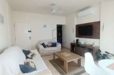 Apartamento de 02 dormitórios com vista lateral para o mar a venda em Santos-Gonzaga