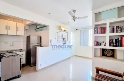 Kitnet / Stúdio à venda na Avenida Bartolomeu de Gusmão, Boqueirão, Santos