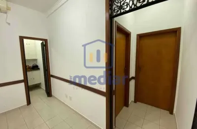 Sala comercial com 3 salas à venda na avenida conselheiro nébias, boqueirão, santos, 44 m2 por r$ 330.000