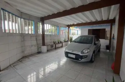 Casa com 2 quartos à venda na avenida jussara, 496, itaóca, mongaguá, 139 m2 por r$ 229.000