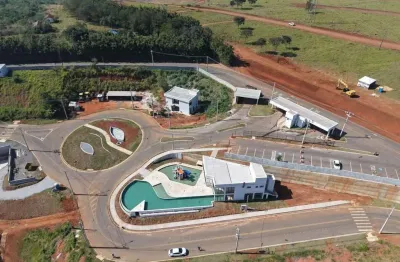 Terreno em condomínio fechado à venda na estrada municipal luciano rocha peçanha, 2795, cachoeira, atibaia, 30 m2 por r$ 350.000