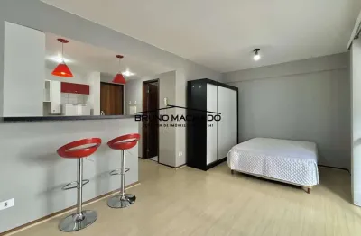 Apartamento para locação em curitiba, centro, 1 dormitório, 1 banheiro, 1 vaga
