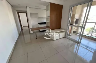 Apartamento com 1 dormitório à venda, 46 m² - alto - piracicaba/sp