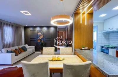 Apartamento com 2 quartos, sendo 1 suíte à venda, 65 m² - parque santa cecília - piracicaba/sp