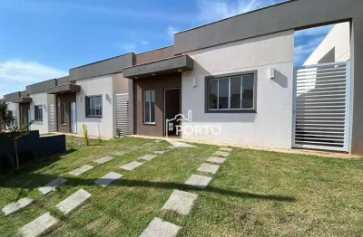 Casa com 2 quartos à venda no condomínio reserva taquaral no bairro perdizes em piracicaba