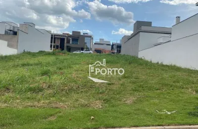 Terreno residencial à venda no condomínio soleil no bairro bongue em piracicaba