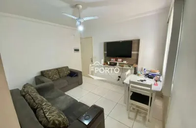 Apartamento com 2 quartos à venda, 54 m²- gleba califórnia - piracicaba/sp