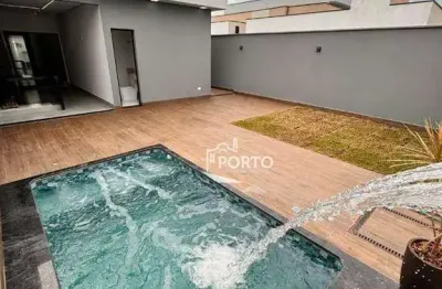 Casa com 3 quartos à venda no condomínio ágape em piracicaba