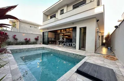 Casa 3 quartos à venda no condomínio vila d'aquila em piracicaba