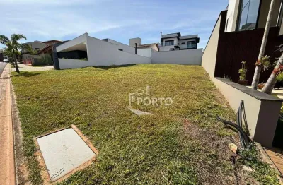 Terreno em condomínio fechado à venda no Parque Chapadão, Piracicaba 