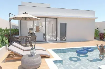 Casa em fase de construção à venda no Condomínio Damha II em Piracicaba