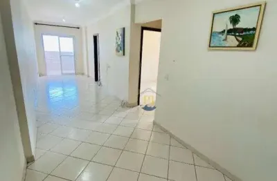 Apartamento com 3 dormitórios para alugar, 85 m² por r$ 3.600,00/mês - vila assunção - praia grande/sp