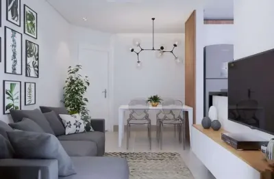 Apartamento com 1 dormitório à venda, 48 m² por r$ 492.000,00 - boqueirão - praia grande/sp