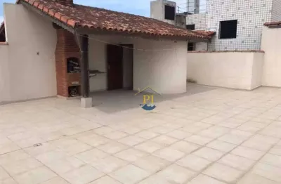 Apartamento duplex com 3 dormitórios à venda, 171 m² por r$ 550.000,00 - vila guilhermina - praia grande/sp