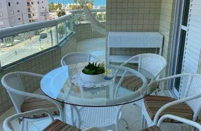 Apartamento com 3 dormitórios à venda, 130 m² por r$ 950.000,00 - vila guilhermina - praia grande/sp