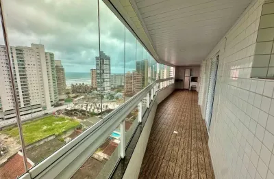 Apartamento com 3 dormitórios à venda, 135 m² por r$ 769.000,00 - caiçara - praia grande/sp
