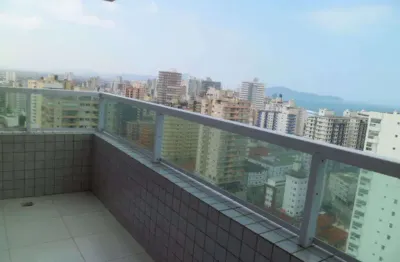 Cobertura com 4 dormitórios à venda, 200 m² por r$ 1.978.000,00 - vila assunção - praia grande/sp