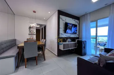 Apartamento com 3 dormitórios à venda, 87 m² por r$ 800.000 - ocian - praia grande/sp