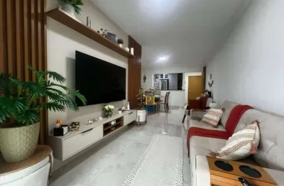 Apartamento à venda, 126 m² por r$ 990.000,00 - aviação - praia grande/sp
