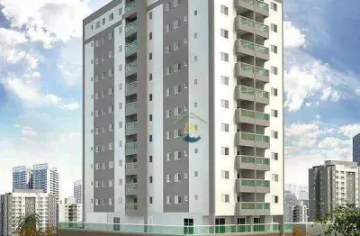 Apartamento à venda, 63 m² por r$ 465.321,74 - aviação - praia grande/sp