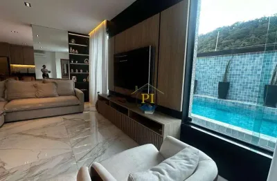 Casa com 4 dormitórios à venda, 300 m² por r$ 3.500.000 - canto do forte - praia grande/sp