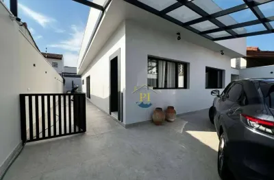 Casa com 2 dormitórios à venda, 210 m² por r$ 3.200.000,00 - canto do forte - praia grande/sp
