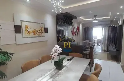 Apartamento com 3 dormitórios à venda, 124 m² por r$ 950.000,00 - aviação - praia grande/sp