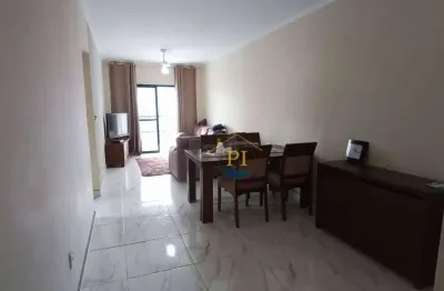 Apartamento com 2 dormitórios à venda, 86 m² por r$ 385.000 - aviação - praia grande/sp
